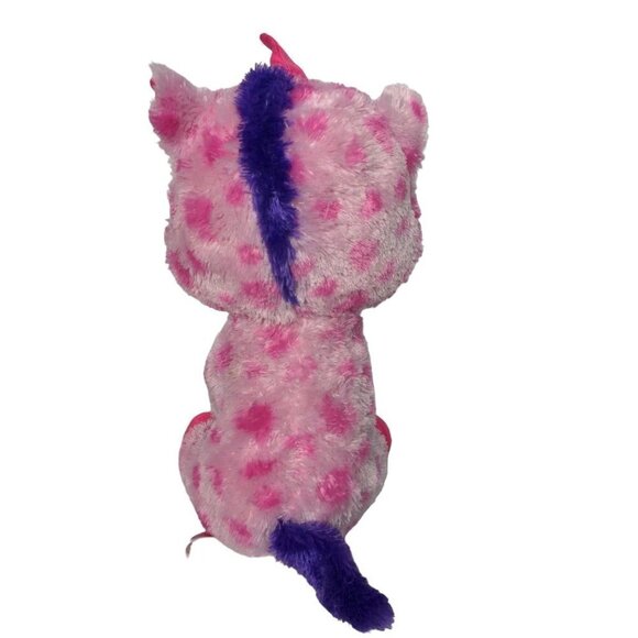Ty Beanie Boos Sugar Pie Pink Unicorn Plush Stuffed Animal 2016 10.5" - Picture 3 of 6